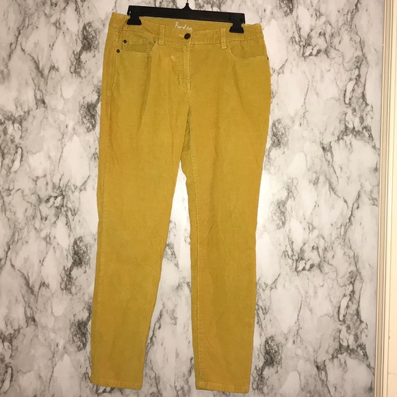 Boden Pants - Mustard yellow Boden Cordouroy pants 8